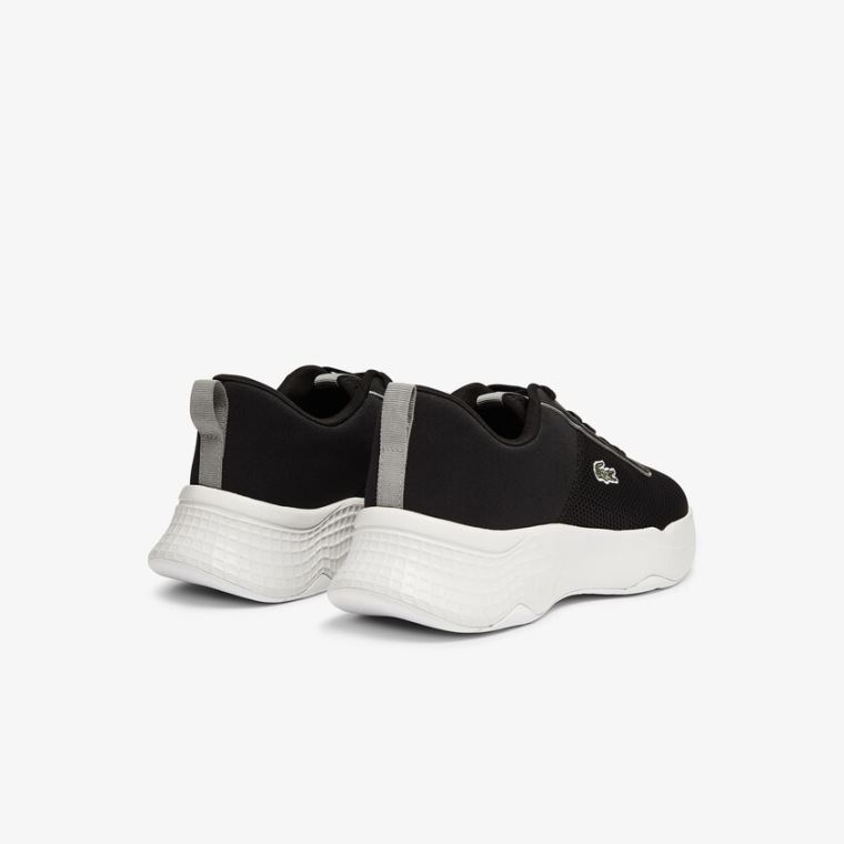 Lacoste Court-Drive Tekstil Sneakers Sort | 4l7h0oBL