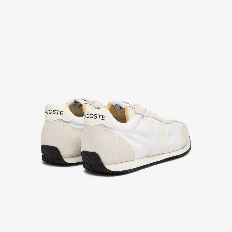 Lacoste Court Pace Tekstil Sneakers Beige | LLfivV8V