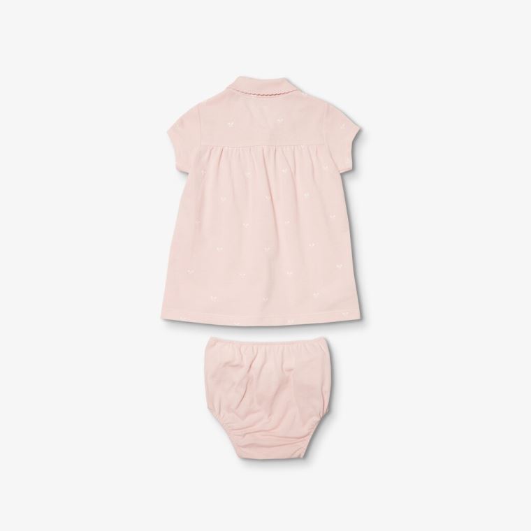 Lacoste Four-Piece Layette Set Lyselyserød | GgkOvxEn