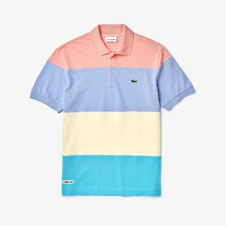 Lacoste Fresh And Light Bomulds Piqué Classic Fit Polo Shirt Blå | 1x5WDX4i