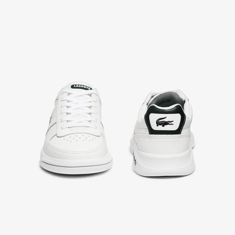 Lacoste Game Advance Læder Sneakers Hvide | gxjR8N7i