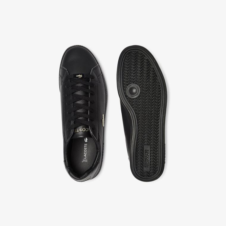 Lacoste Graduate Læder and Syntetisk Sneakers Sort | t824P68Q