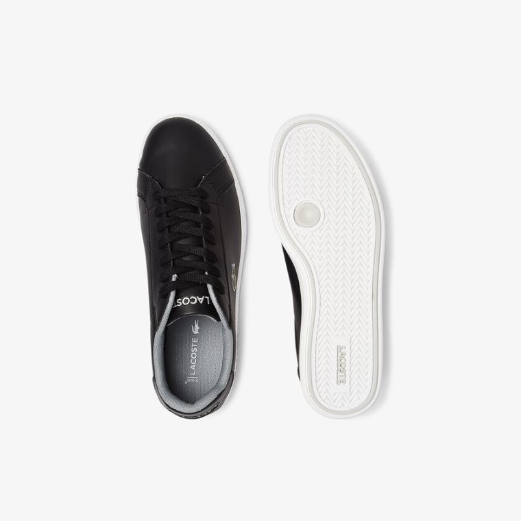 Lacoste Graduate Syntetisk Sneakers Sort | iQH5yAD7