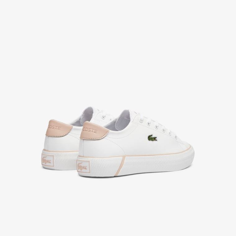 Lacoste Gripshot BL Læder and Syntetisk Sneakers Hvide Lyserød | TX6zsxYU