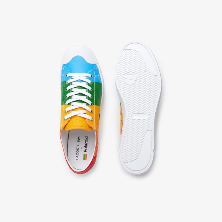 Lacoste Gripshot x Polaroid Sneakers Flerfarvede | MQPMjOEF