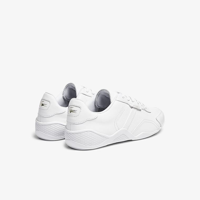 Lacoste Hapona Læder and Syntetisk Sneakers Hvide | 0ozYSDvm