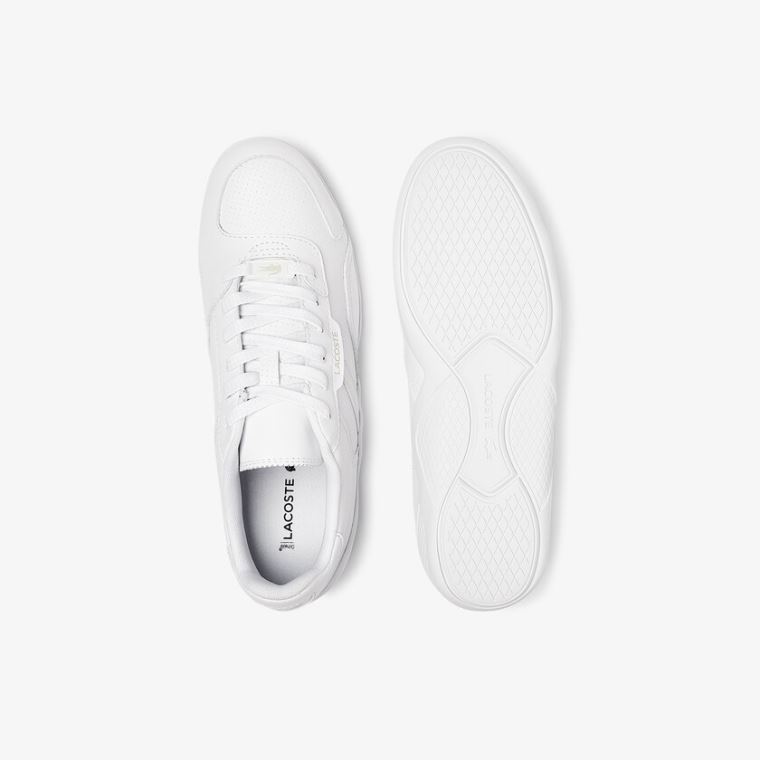 Lacoste Hapona Læder and Syntetisk Sneakers Hvide | 0ozYSDvm