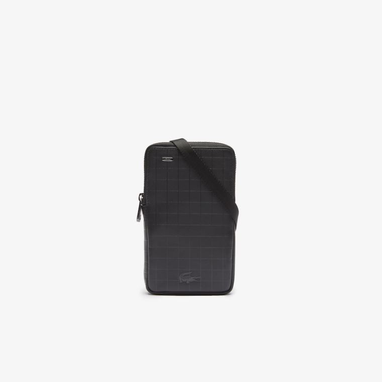 Lacoste Infini-T Integrated Inductive Charger Smartphone Wallet Sort | zodslET1