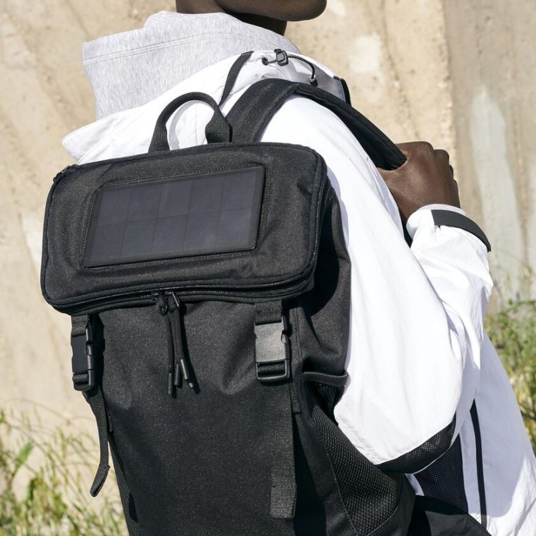 Lacoste Infini-T Solar Charger Backpack Sort | QS2EEvwd