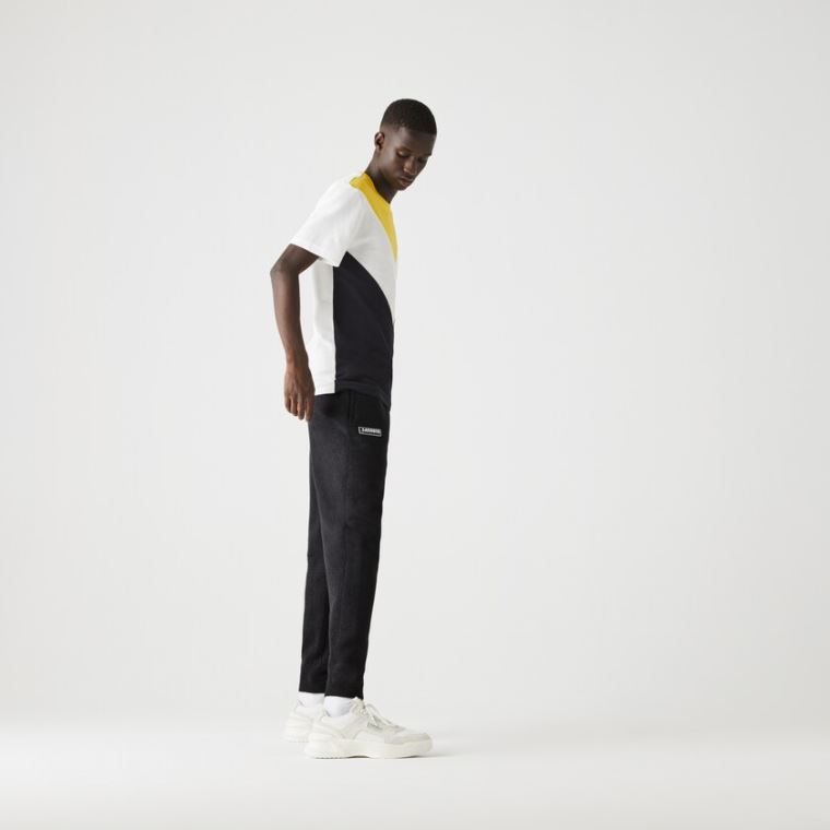 Lacoste Jogging Pants With Badge Grå | lVmsupWo