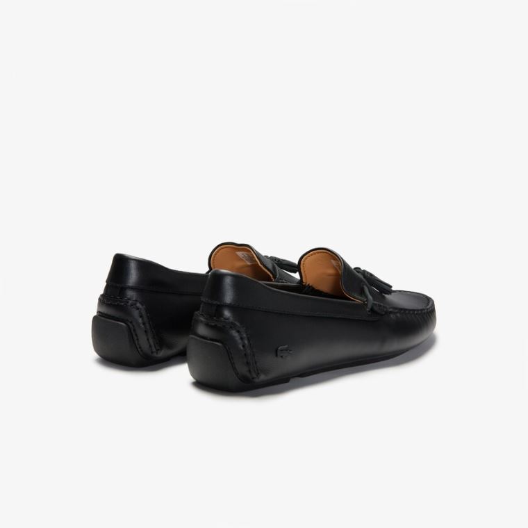 Lacoste Kjole Piloter Tassel Loafer Sort Brune | q6QfI4yI