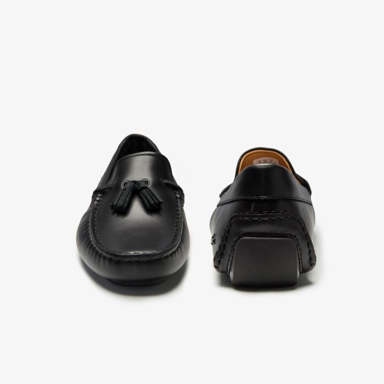 Lacoste Kjole Piloter Tassel Loafer Sort Brune | q6QfI4yI