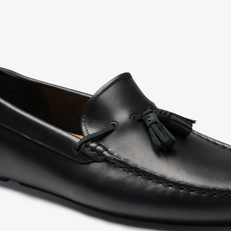 Lacoste Kjole Piloter Tassel Loafer Sort Brune | q6QfI4yI