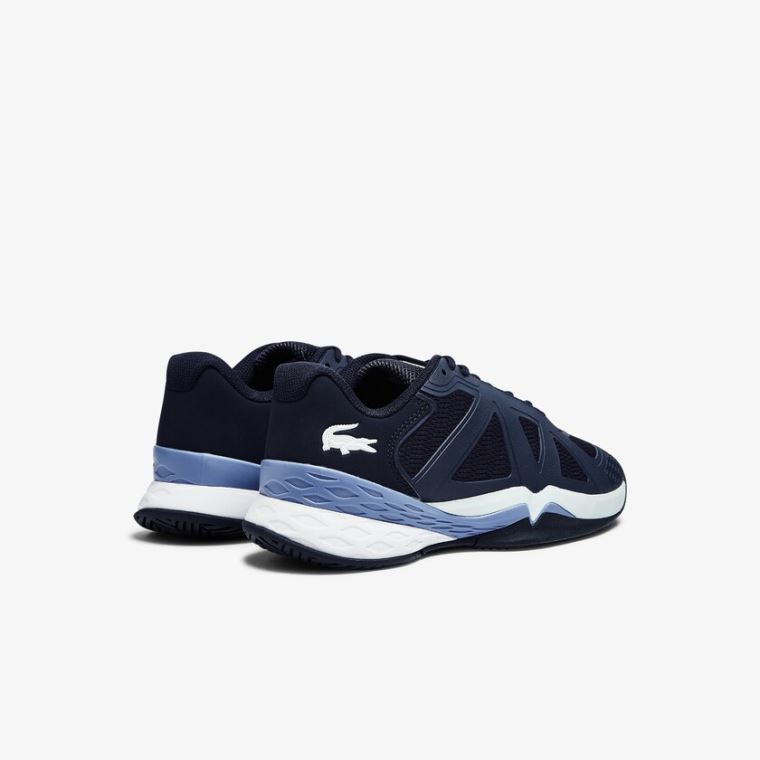 Lacoste LC Scale II Tekstil Sneakers Mørkeblå | PLe4seqk