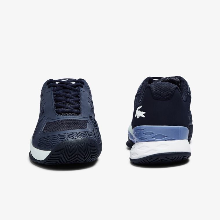 Lacoste LC Scale II Tekstil Sneakers Mørkeblå | PLe4seqk