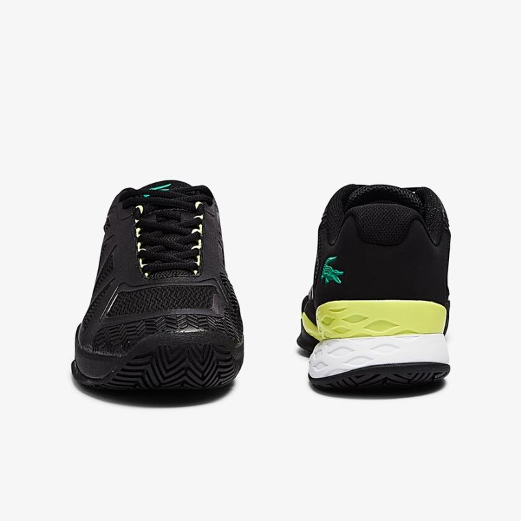 Lacoste LC Scale II Tekstil Sneakers Sort Lysegul | g9hxf66t