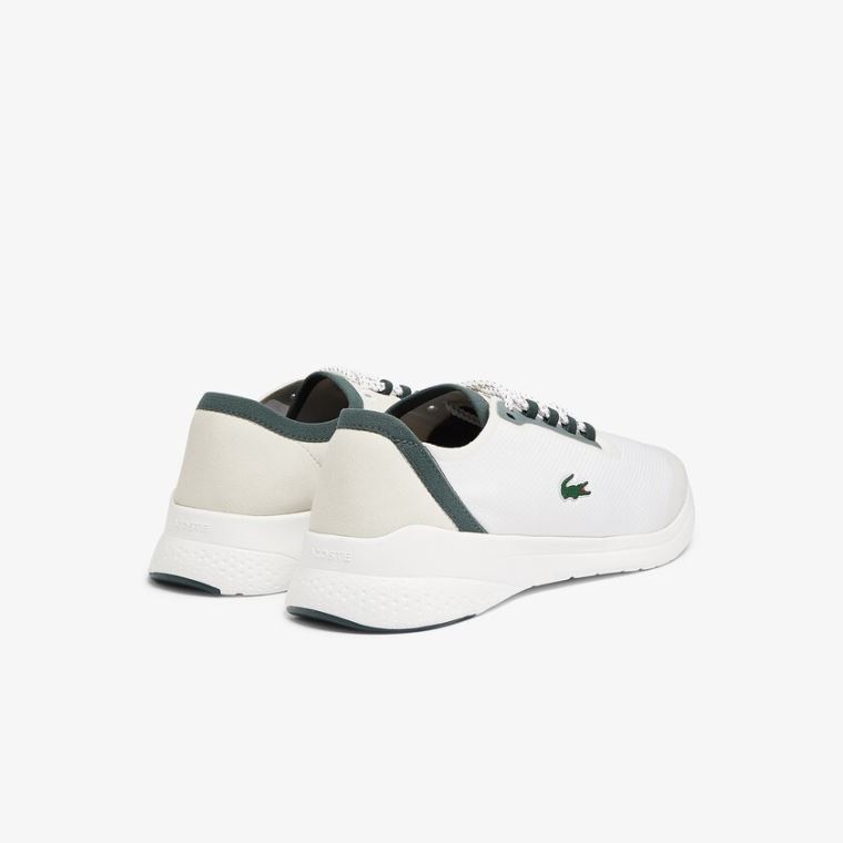 Lacoste LT Fit Tekstil Sneakers Hvide | BZ4lsMDb