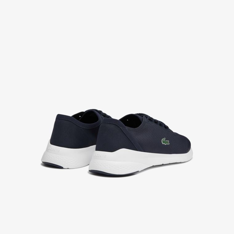 Lacoste LT Fit Tekstil Sneakers Mørkeblå Hvide | XQz7i0F0