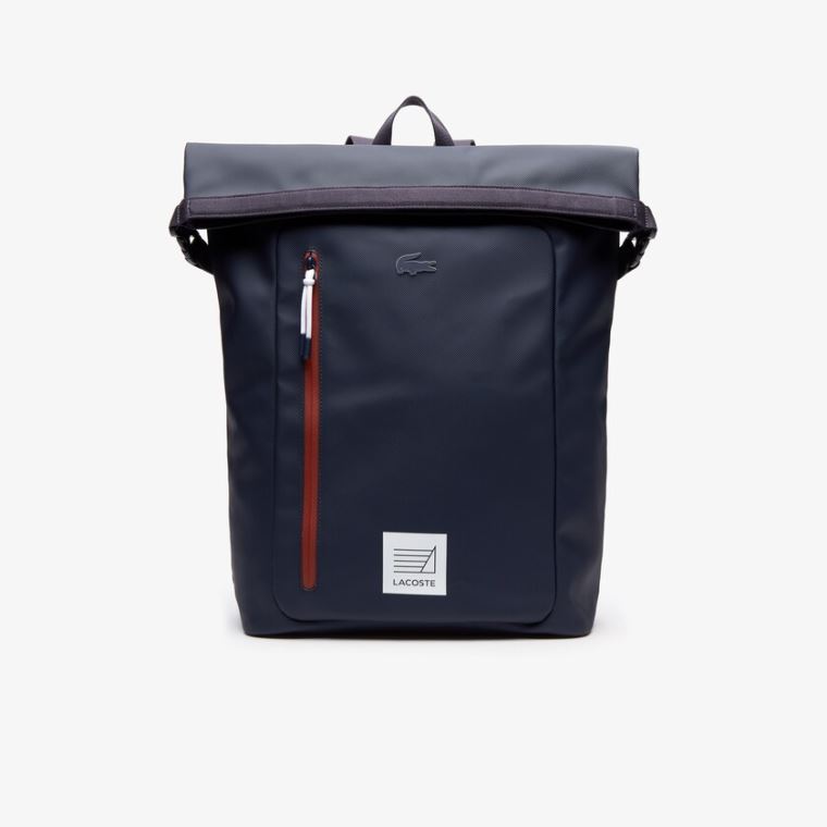 Lacoste L.12.12 Concept Backpack Mørkeblå | 7d9tU8oi