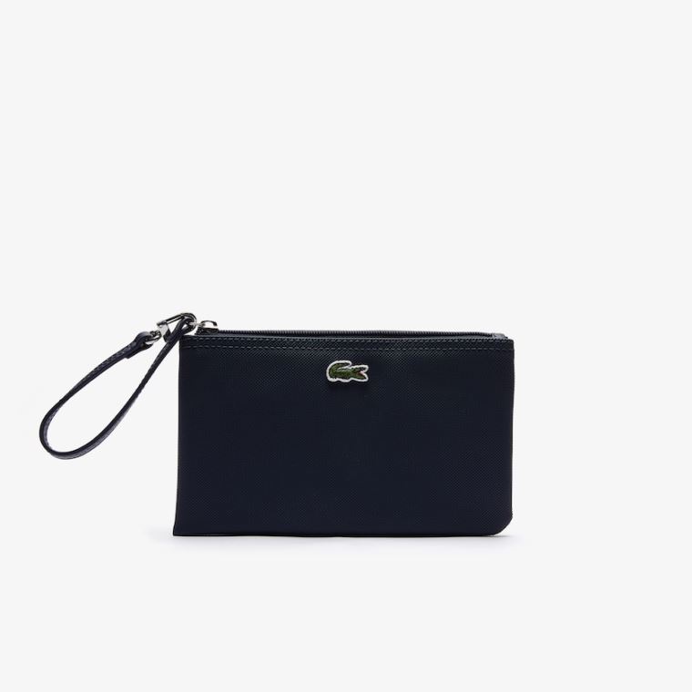 Lacoste L.12.12 Concept Zip Clutch Bag Mørkeblå Blå | 5DBP0lsa