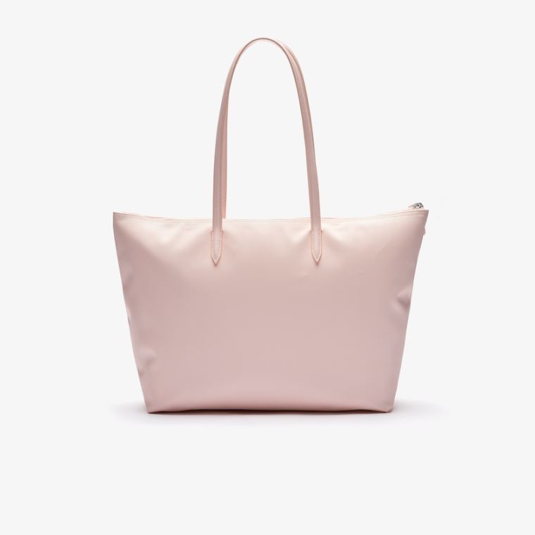 Lacoste L.12.12 Concept Zip Tote Bag Lyserød | dndUxF8U