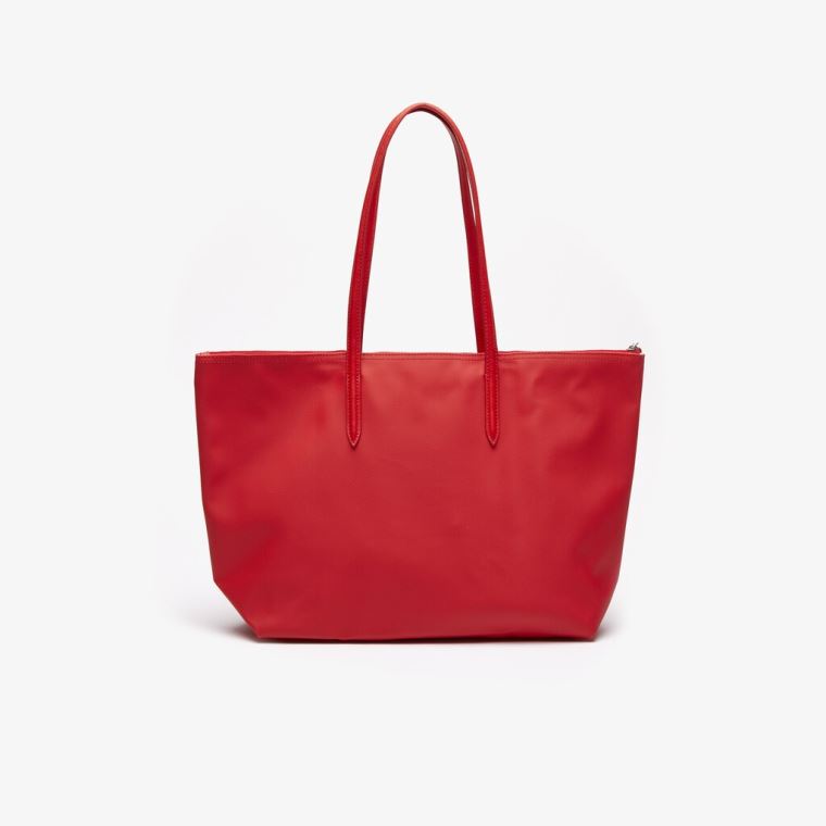 Lacoste L.12.12 Concept Zip Tote Bag Rød | sSxzoqnH