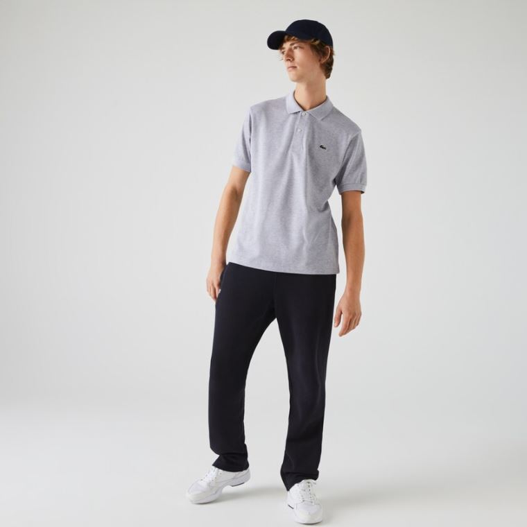 Lacoste Marl Fabric L.12.12 Polo Grå | 20VRyLUi