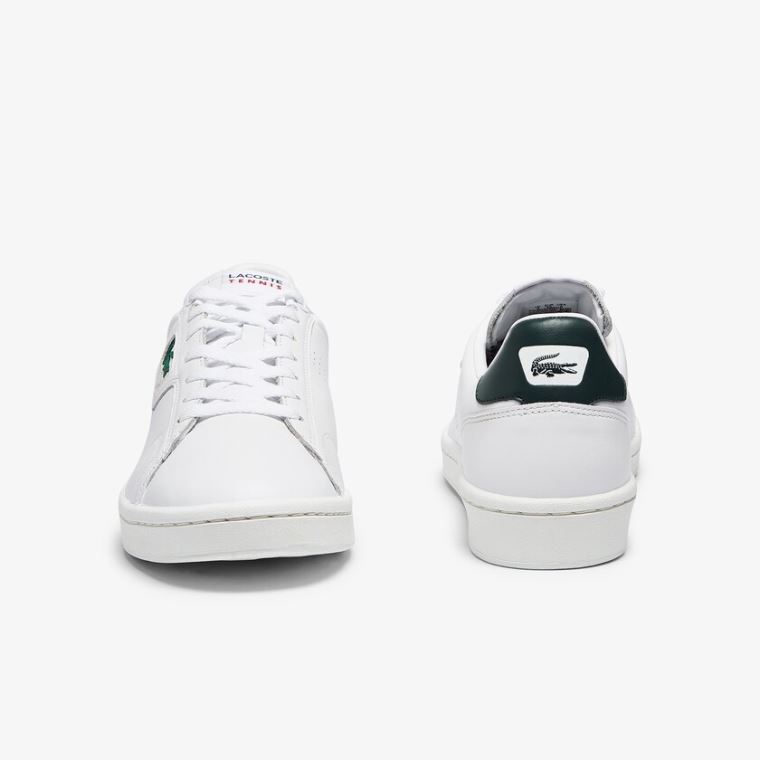 Lacoste Masters Classic Læder Sneakers Hvide | m5cHR14H