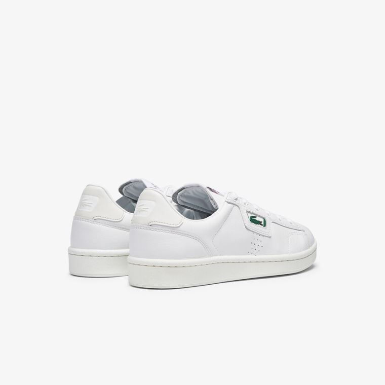 Lacoste Masters Classic Læder Sneakers Hvide Grå | rH7o0jip