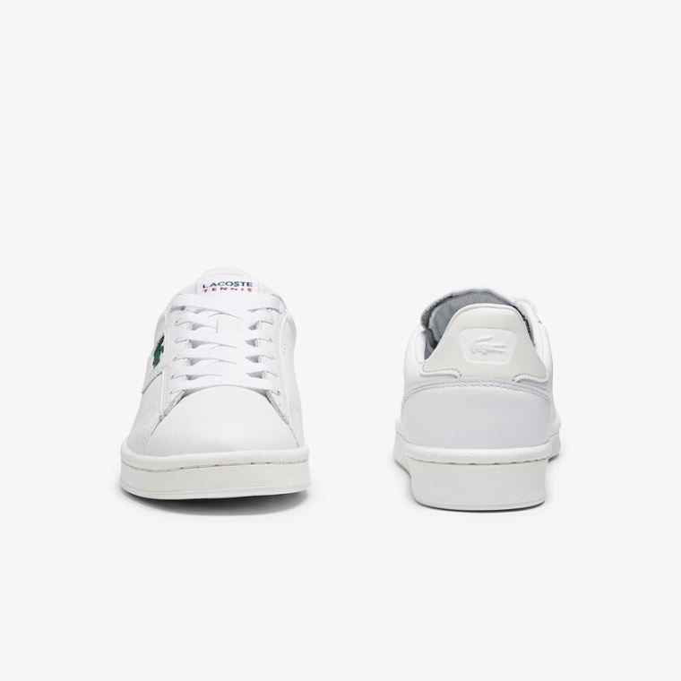 Lacoste Masters Classic Læder Sneakers Hvide Grå | rH7o0jip