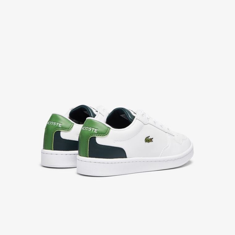 Lacoste Masters Cup Læder and Syntetisk Sneakers Hvide | hdEskStw