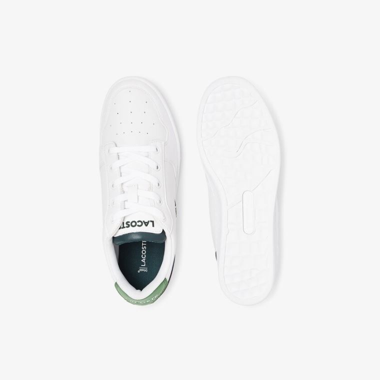 Lacoste Masters Cup Læder and Syntetisk Sneakers Hvide | hdEskStw