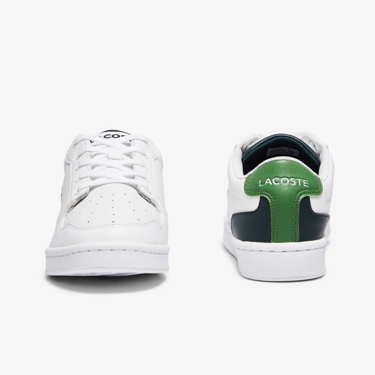 Lacoste Masters Cup Læder and Syntetisk Sneakers Hvide | hdEskStw