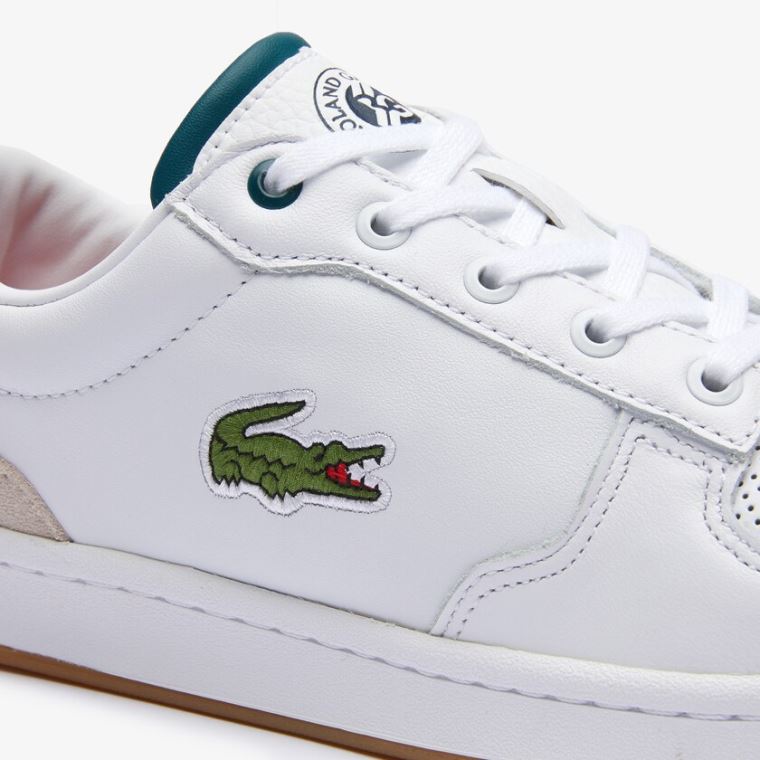 Lacoste Masters Cup Roland Garros Sneakers Hvide | 5NKX5jB2