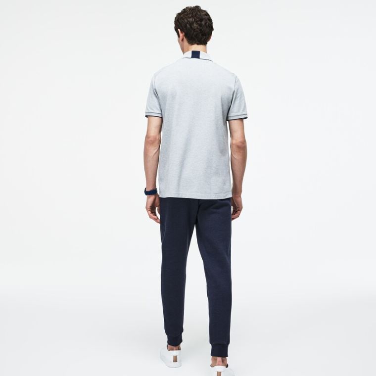 Lacoste Motion Bomulds And Wool Fleece Sweatpants Blå | x1d4b1I2