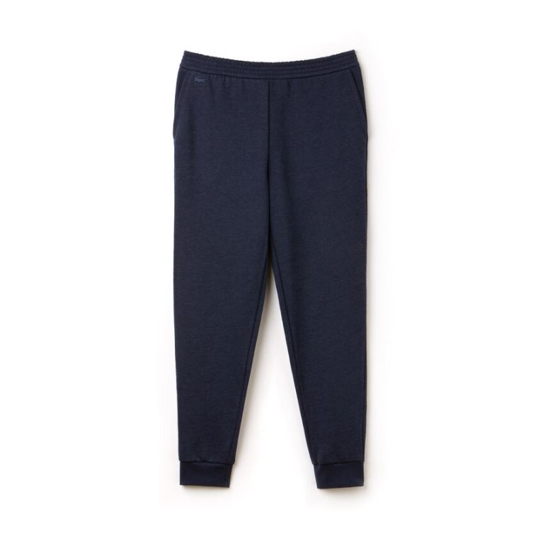 Lacoste Motion Bomulds And Wool Fleece Sweatpants Blå | x1d4b1I2