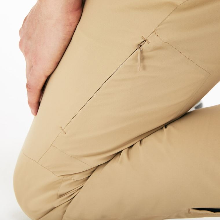 Lacoste Motion Ergonomic Pants Beige | XqjqC4gv