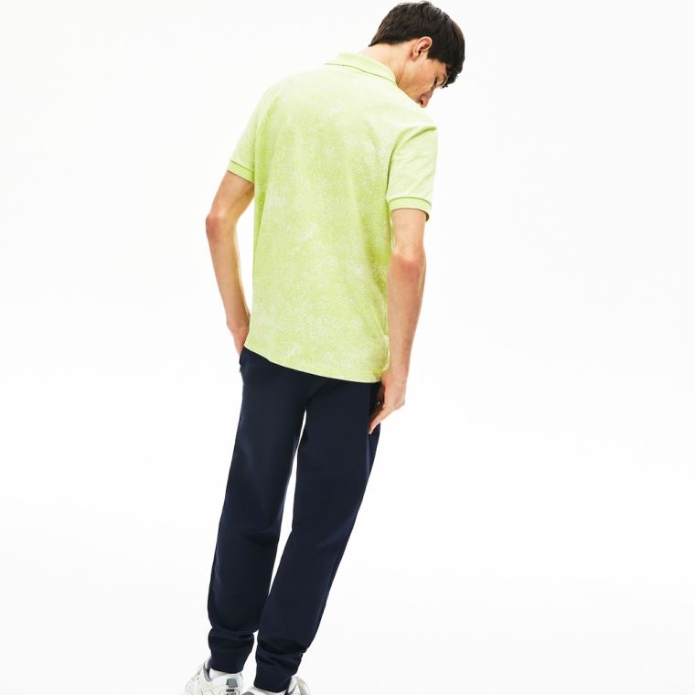 Lacoste Motion Premium Piqué Polo Shirt Gul | A3AIUnRI