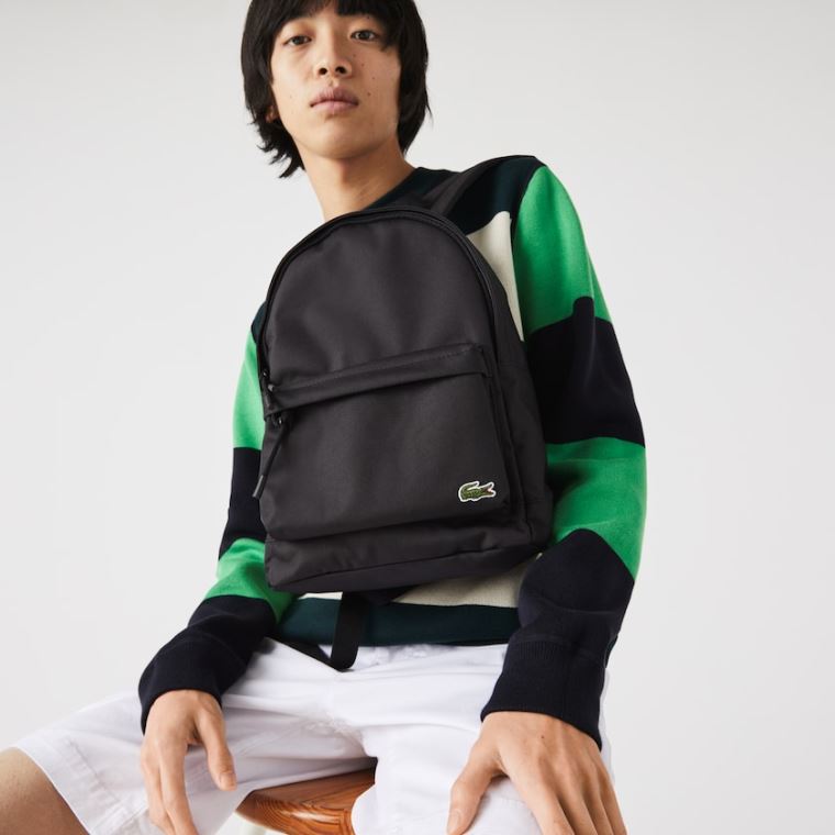 Lacoste Neocroc Small Canvas Backpack Sort | MXeoKYoB