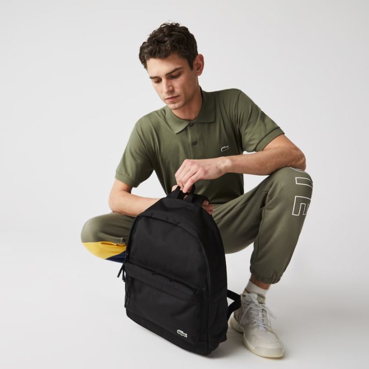 Lacoste Néocroc Canvas Backpack Sort | MAXBeofO