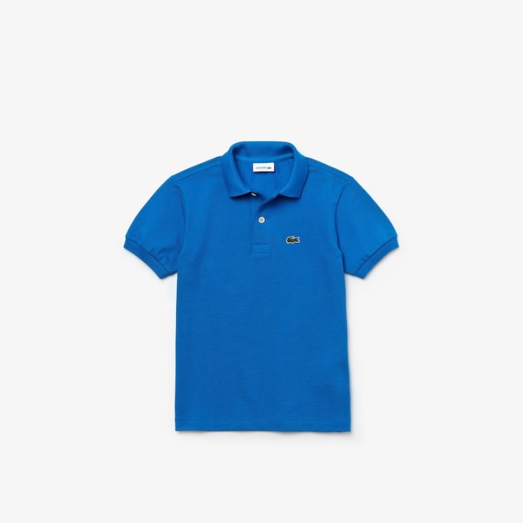 Lacoste Petit Piqué Polo Blå | L8glkb7m