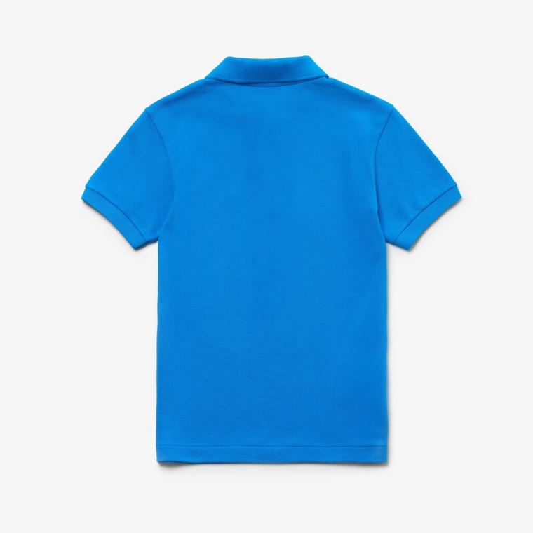 Lacoste Petit Piqué Polo Blå | of6PBYEA