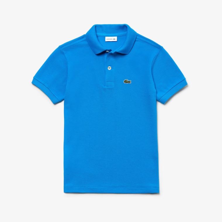 Lacoste Petit Piqué Polo Blå | of6PBYEA