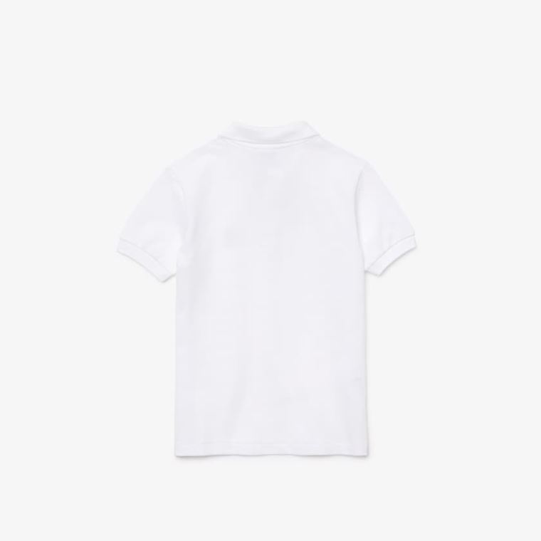 Lacoste Petit Piqué Polo Hvide | SlK1GvGi