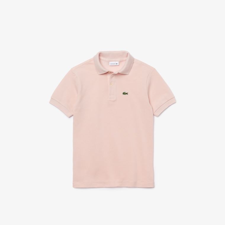 Lacoste Petit Piqué Polo Lyselyserød | QlI8rNfp