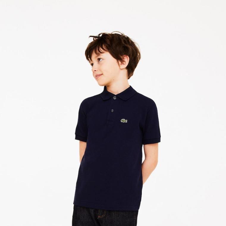 Lacoste Petit Piqué Polo Mørkeblå Blå | mCzD7Fr0