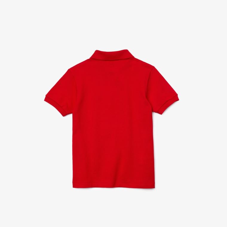 Lacoste Petit Piqué Polo Rød | fd9pwHxt