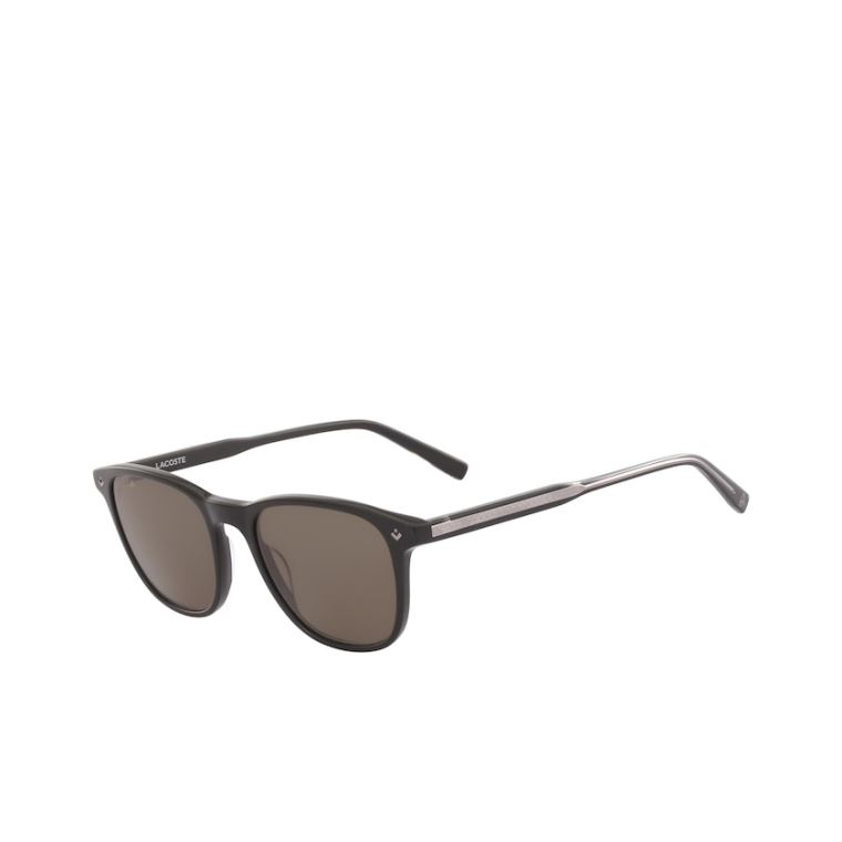 Lacoste Plastic Petit Piqué Sunglasses Sort | I6X9Yx4o