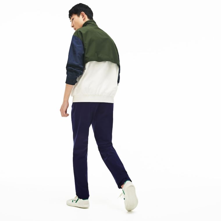 Lacoste Regular Fit Bomulds Gabardine Chino Pants Mørkeblå Blå | BFBOqT7D