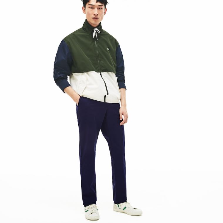 Lacoste Regular Fit Bomulds Gabardine Chino Pants Mørkeblå Blå | BFBOqT7D